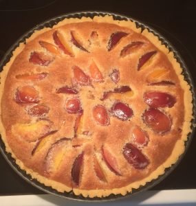 Nectarine pie homemade food as medicine