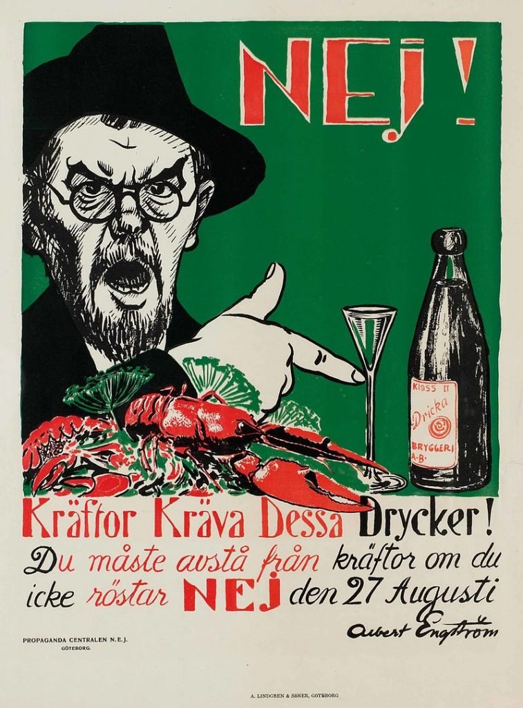 Famous poster by Albert Engström