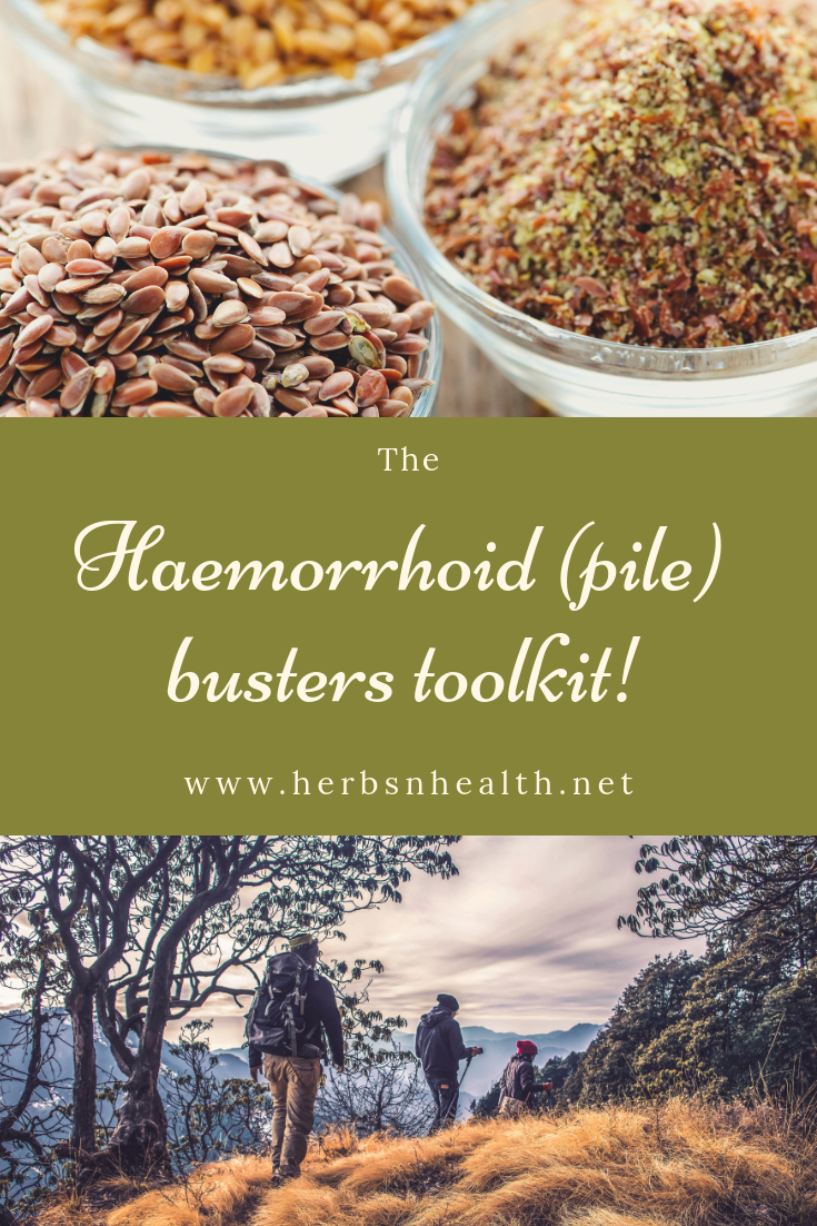 An holistic approach to the treatment of haemorrhoids / piles