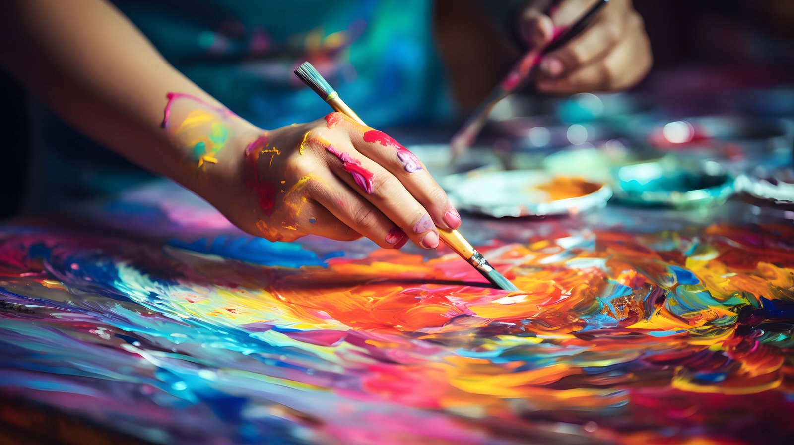 creative art is a perfect way to calm your mind and invite imagination to take centre stage