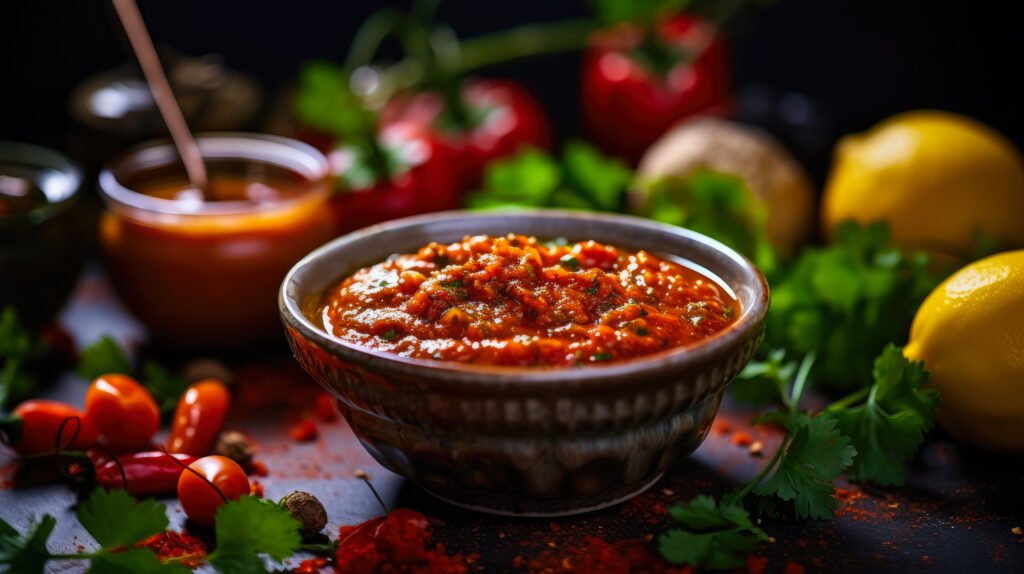 Harissa paste is a wonderful seasoning for soups not too hot but still warming and perfect for comfort food.