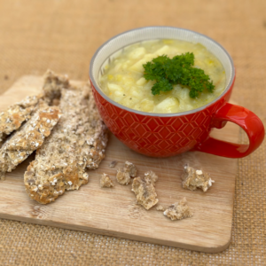 Leek and potato soup